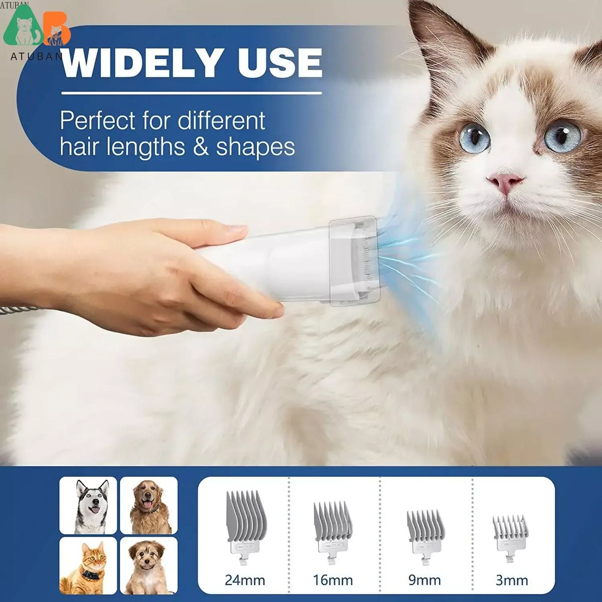 Professional Mess-Free Pet Grooming System