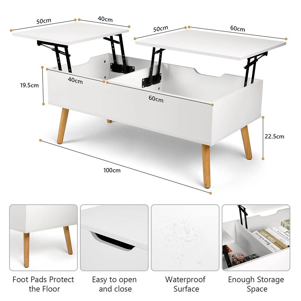 Modern Lift Top Coffee Table