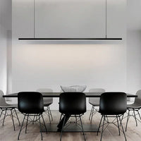 Nordic Minimalist Linear Pendant Light