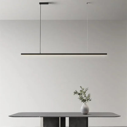 Nordic Minimalist Linear Pendant Light