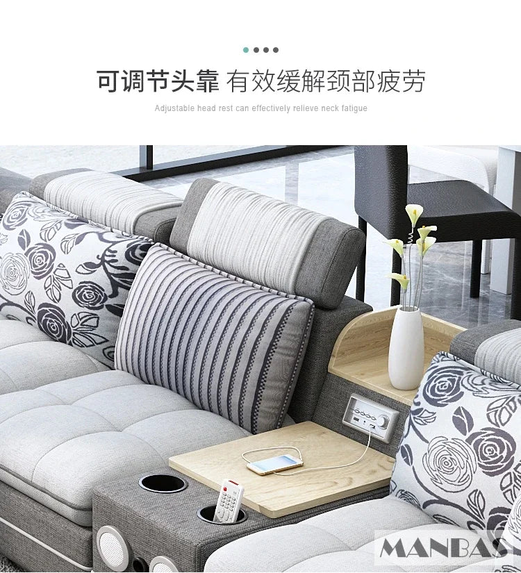 Nordic Integrated Smart Modular Sectional